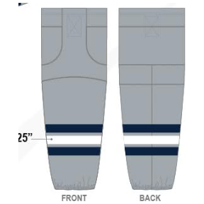 X-Jerseys Grey Sublimated Socks