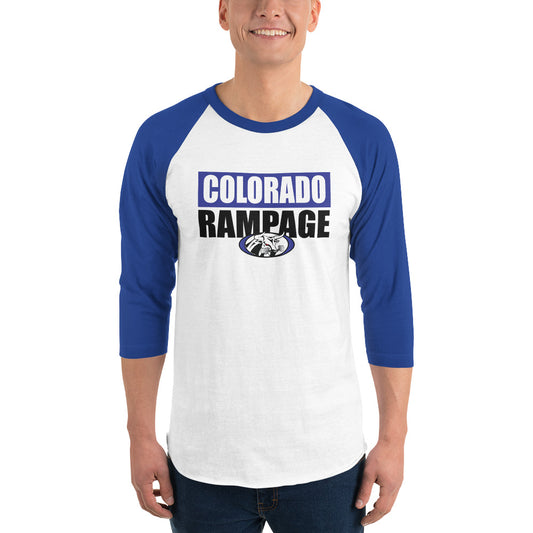 3/4 sleeve raglan shirt